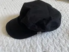 ブラックキャスケット帽子