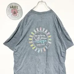 ギルダン【2XL】半袖Tシャツ ピンクリボン運動 乳がん ゆるだぼ 海外古着