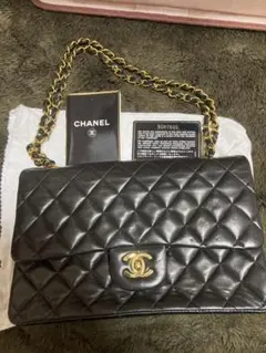 CHANEL マトラッセ 25 バック チェーン ラム