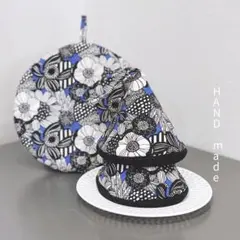 鍋つかみ&鍋敷きセット★人気★　ストウブ、ル・クルーゼ鍋つかみ　ハンドメイド