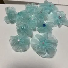 リボンパーツ10個　まとめ売り　カラフルハンドメイド　手芸材料