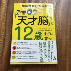 「天才脳」は12歳までに育つ : 右脳教育で"知の器"は無限大に!