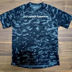 ★人気ブラック　UNDER ARMOUR　アンダーアーマー　シャツ 半袖　ウェア
