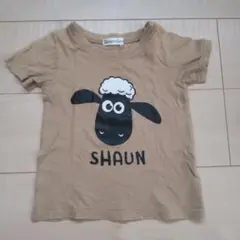 ひつじのショーン 半袖Tシャツ ベージュ 100cm