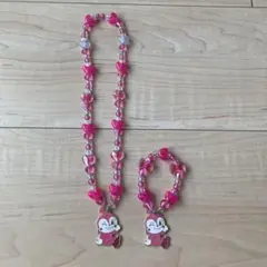 ドキンちゃん ネックレス&ブレスレット 2点セット
