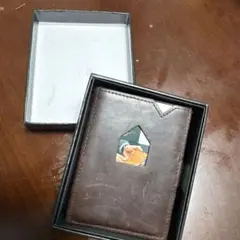 EXENTRI ダークブラウン 三つ折り財布