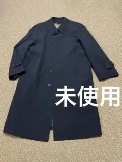 未使用 オンワード ロング コート 紺 S