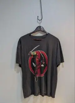 デッドプール グレー Tシャツ