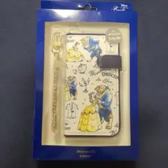 未使用　アフタヌーンティー　美女と野獣 iPhone用手帳型ケース