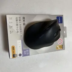エレコム マウス EX-G 無線2.4GHz 静音 XL 5ボタン ブラック