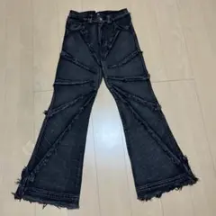 cyvist flare webdenim black