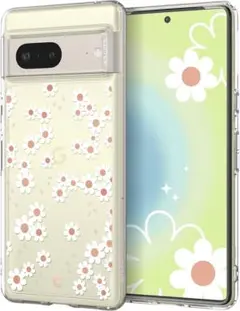【CYRILL】 by Spigen Pixel 7 用 ケース クリア 花柄