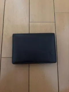 ブラック カードケース 透明窓付き