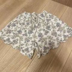 anyFAM 花柄スカラップデザインパンツ 140サイズ