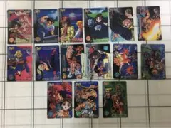 ストリートファイターⅡ カードダス　15枚