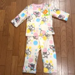 新品 ダンボ Disney ベビーパジャマ 80サイズ フリース