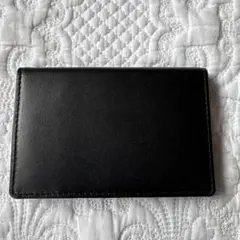 本革　柔らか　名刺入れ カードポケット付き　箱入り　良品質　某有名百貨店