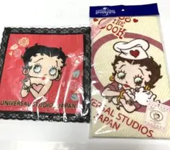 ベティ・ブープ タオル 2枚セット ユニバーサル・スタジオ・ジャパン