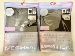 メディヒール リカバリールーム シャツ パンツ セット ブラック M レディース