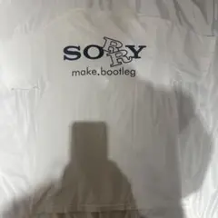 Sorry a bootleg Program Tシャツ 白 / サングラス
