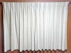 80【値下げ】送料込み　腰窓 用　カーテン　100×135cm　2枚セット
