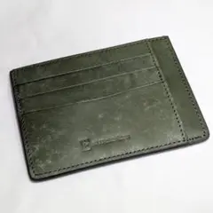 【新品未使用】超薄型カードケース 8枚＋紙幣 本革プエブロレザー 日本製