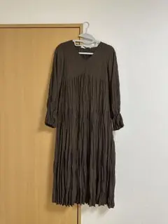 Ray beams クリンクルワッシャーマキシワンピース