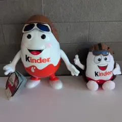 Kinder チョコエッグ フィギュア ぬいぐるみ　2点セット