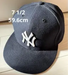 激レア New Era 59FIFTY ヤンキース 7 1/2 ネイビー