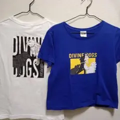呪術廻戦　キッズ　Tシャツ　ジーユー　伏黒恵み野式神　玉犬