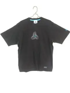 00'sアディダス　adidas　未使用品　希少　Tシャツ　メンズL　黒色