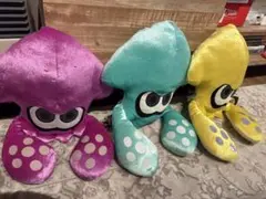 スプラトゥーンぬいぐるみ3体セット