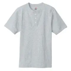 ☆匿名発送☆Hanes BEEFY ヘインズ ヘンリーネックT M