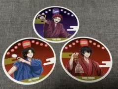 ヒプマイ　波羅夷空却＆山田一郎＆山田二郎　アニバーサリーカフェ　コースター