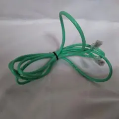 緑色 LANケーブル RJ-45 コネクタ