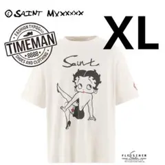 SAINT Mxxxxxx Betty Boop SS Tee White XL