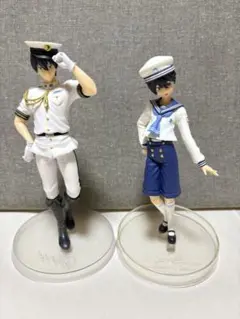 ※箱なし　free 七瀬遥　幼少期ver セーラー服フィギュア