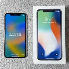 Apple iPhone X シルバー 64GB SIMロックなし