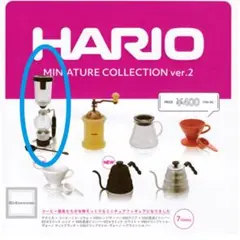 ガチャ　ハリオ ミニチュアコレクション2　テクニカ　サイフォン式コーヒーメーカー