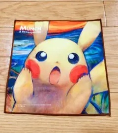 ポケモン　ムンク展　ハンカチ 最新最全のをすべて ポケモン - モクロー ムンク展 タオル