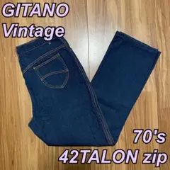 【希少】 70's GITANO デニムヴィンテージ 42 TALON