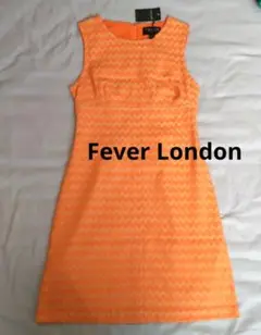 Fever London 60年代風 レトロ ジャガードワンピース