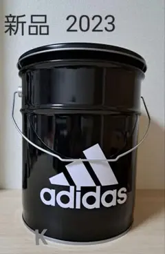 アディ缶 2023 新品未使用品 スツール 収納 adidas アディダス