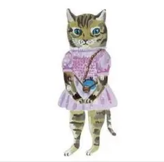 新品　ナタリーレテ　ダイカット クロック　maya　猫　ねこ　ネコ
