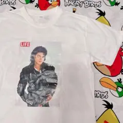 マイケルジャクソン　Tシャツ　フォトジャーナリズム誌 ライフマガジン コラボ