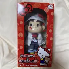 ハローキティ × ペコちゃん 40周年フィギュア未開封