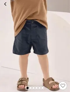 【新品タグ付き】　next ネクスト　ネイビー　ショートパンツ　4-5y