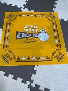 新品 STAR WARS スターウォーズ バンダナ BB8 イエロー