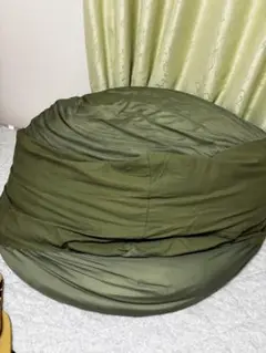 オリーブグリーン ビーズクッション