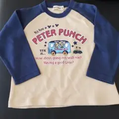 未使用　PETER PUNCH 長袖Tシャツ 90サイズ